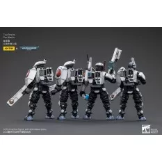 Warhammer 40k Set de 4 Action Figurines 1/18 T'au Empire Fire Warrior Joytoy 12cm