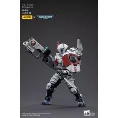 Warhammer 40k Set de 4 Action Figurines 1/18 T'au Empire Fire Warrior Joytoy 12cm