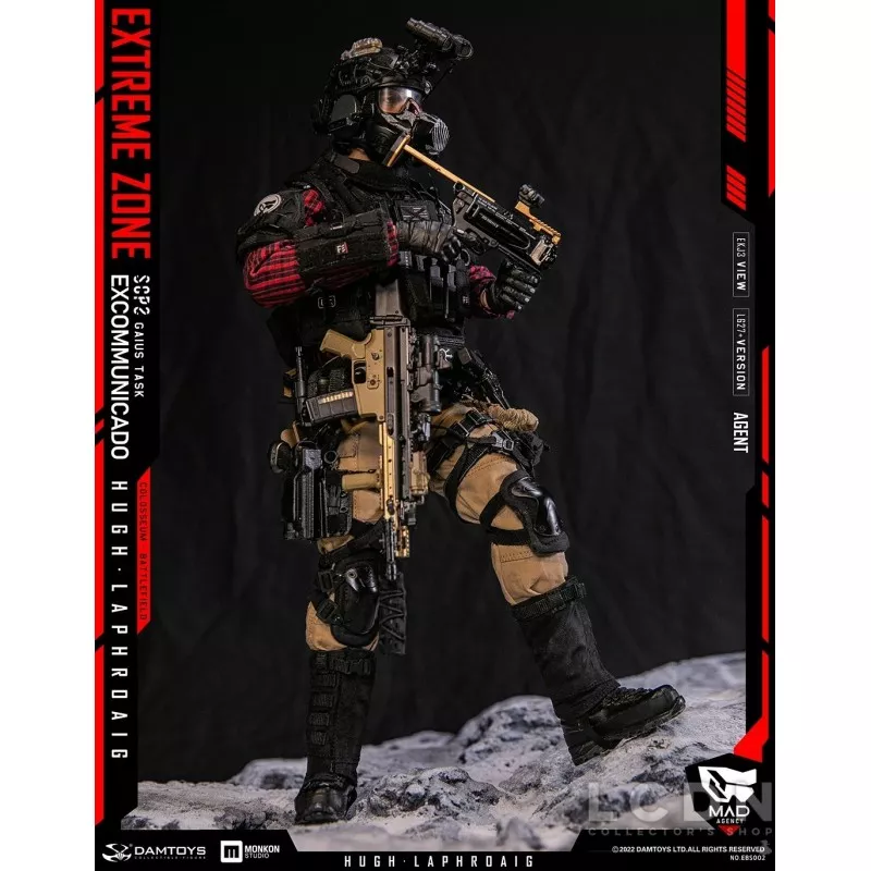 Extreme Zone Agent Hugh Laphroaig Collectible Action Figure