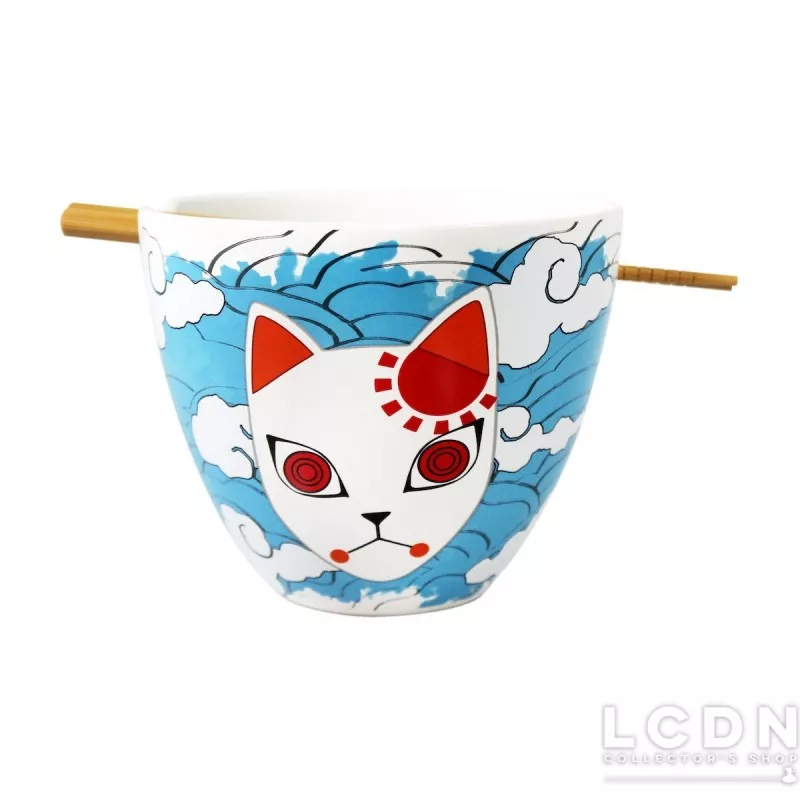Demon Slayer: Kimetsu No Yaiba Ramen Bowl with Chopstick Tanjiro Mask 470ml