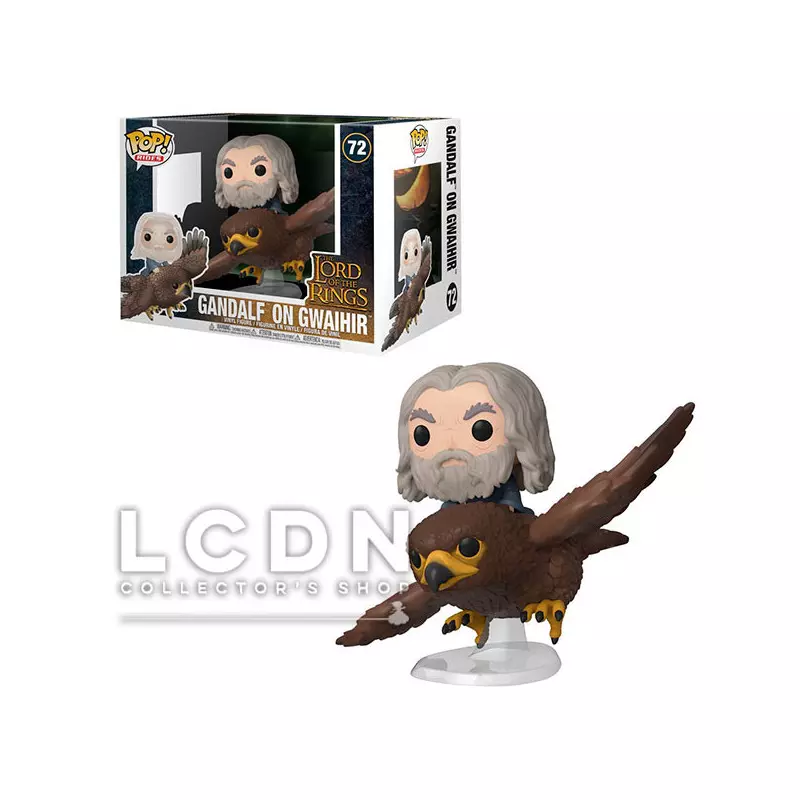 Le Seigneur des Anneaux The Lord of the Rings POP! Rides Gandalf sur Gwaihir Vinyl Figurine 15cm n°72