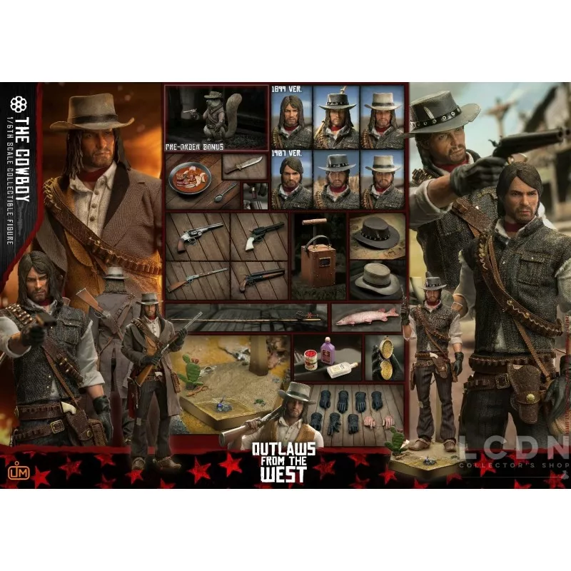 The Cowboy OUTLAWS From The West Collectible Action Figurine 1/6 LIMTOYS LIM011