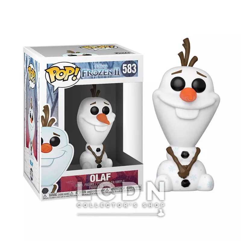 La Reine des Neiges - Peluche Olaf - 20 cm - Film Cinéma Disney