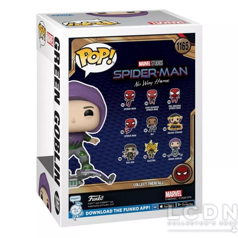 Spider-Man No Way Home POP! Marvel Green Goblin Vinyl Figure 10cm N°1165