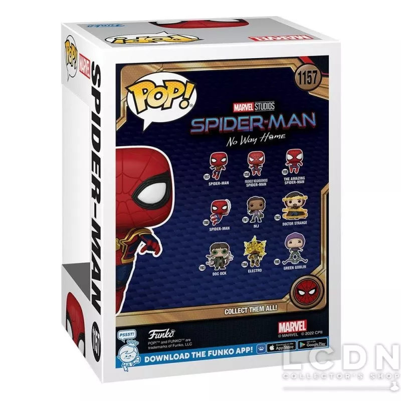 Spider-Man No Way Home POP! Marvel Spider-Man Swing Vinyle Figurine 10cm N°1157