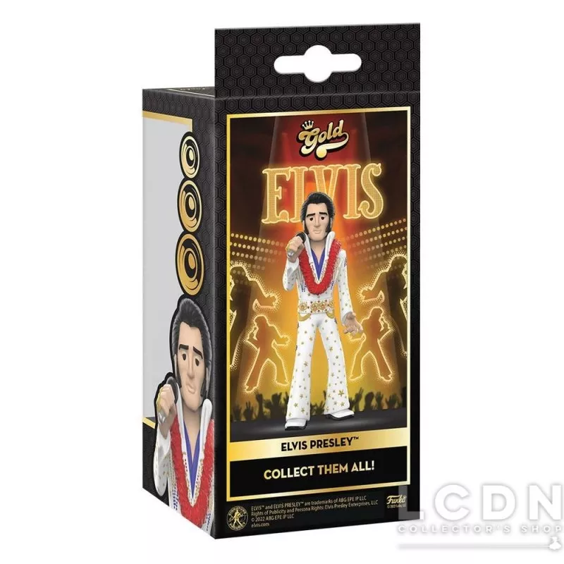 Elvis Vinyle Gold Figurine 13cm