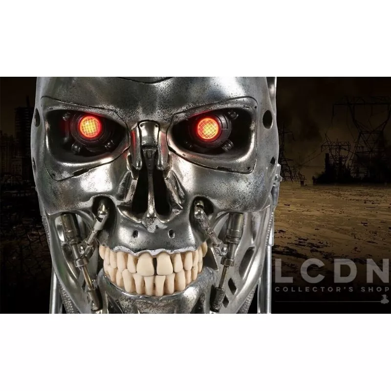 Terminator Buste 1/1 T-800 Combat Veteran Endoskeleton 33cm (Modèle exposé)