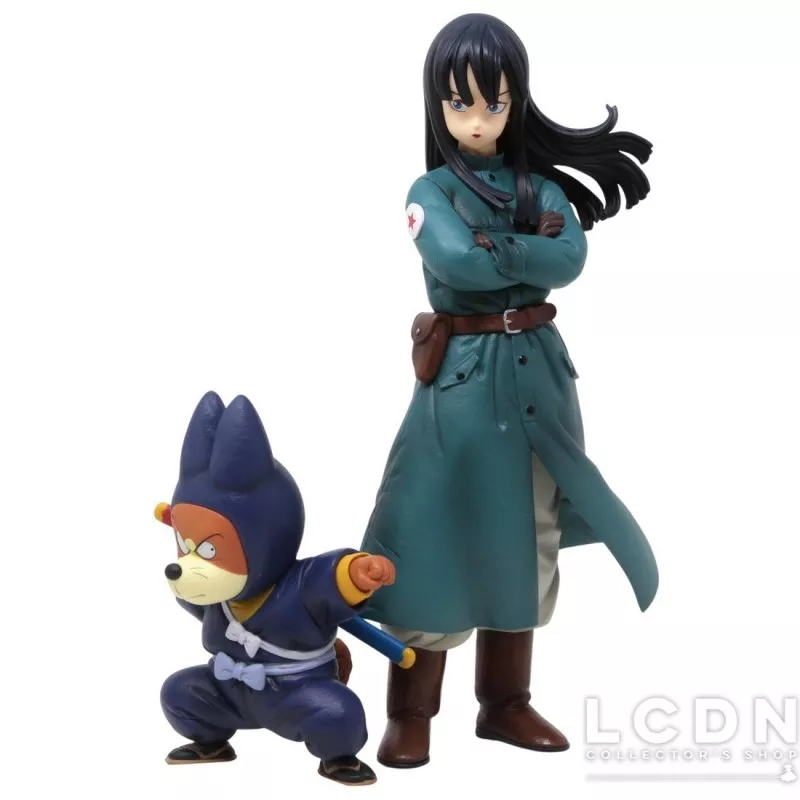 Dragon Ball Statue Ichibansho Ex Mystical Adventure Shu &amp; Mai 9,5 &amp; 21cm