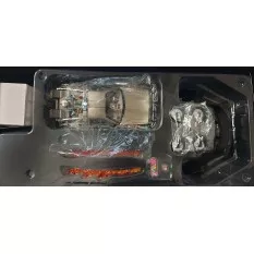 Retour vers le Futur II Magnetic Floating 1/20 DeLorean Time Machine 22cm (Modèle exposé)