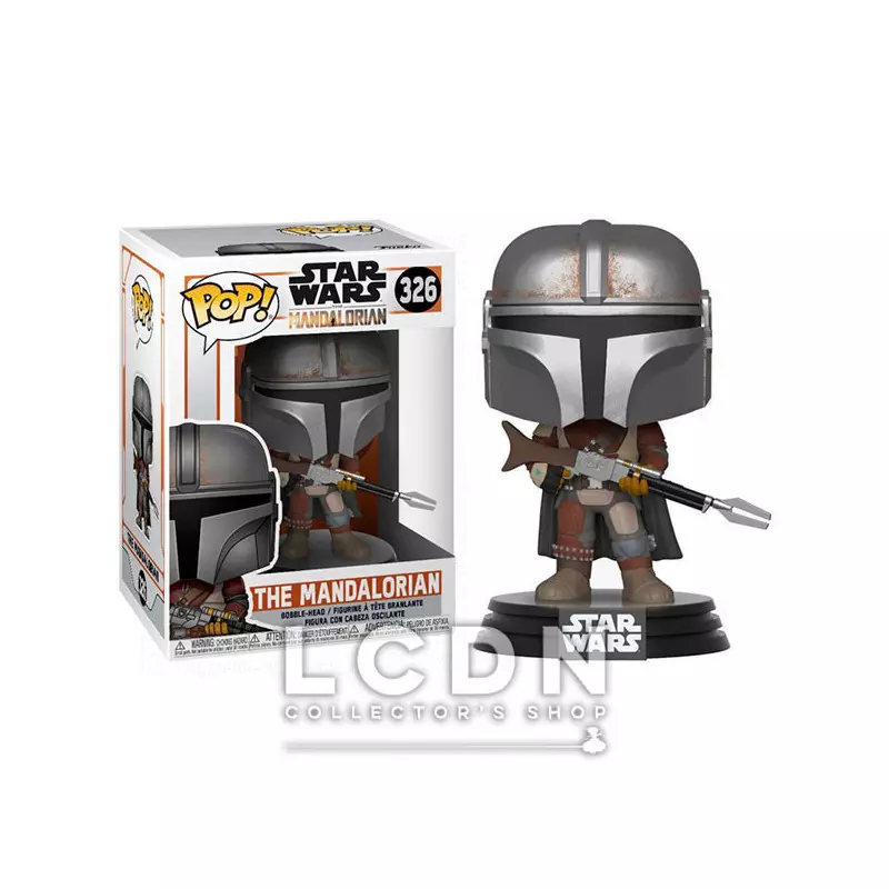 Figurine Funko Pop! - N°326 - Star Wars Mandalorian - Mandalorien