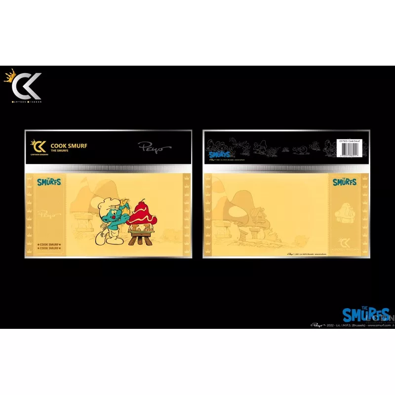 The Smurfs Golden Ticket Chef Smurf