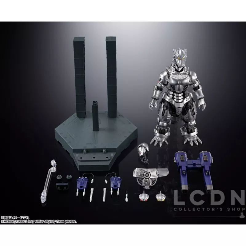Godzilla X Mechagodzilla 2002 Soul of Chogokin Action Figure GX-103 Type-3 Multi-Purpose-Fighting System Kiryu 23cm