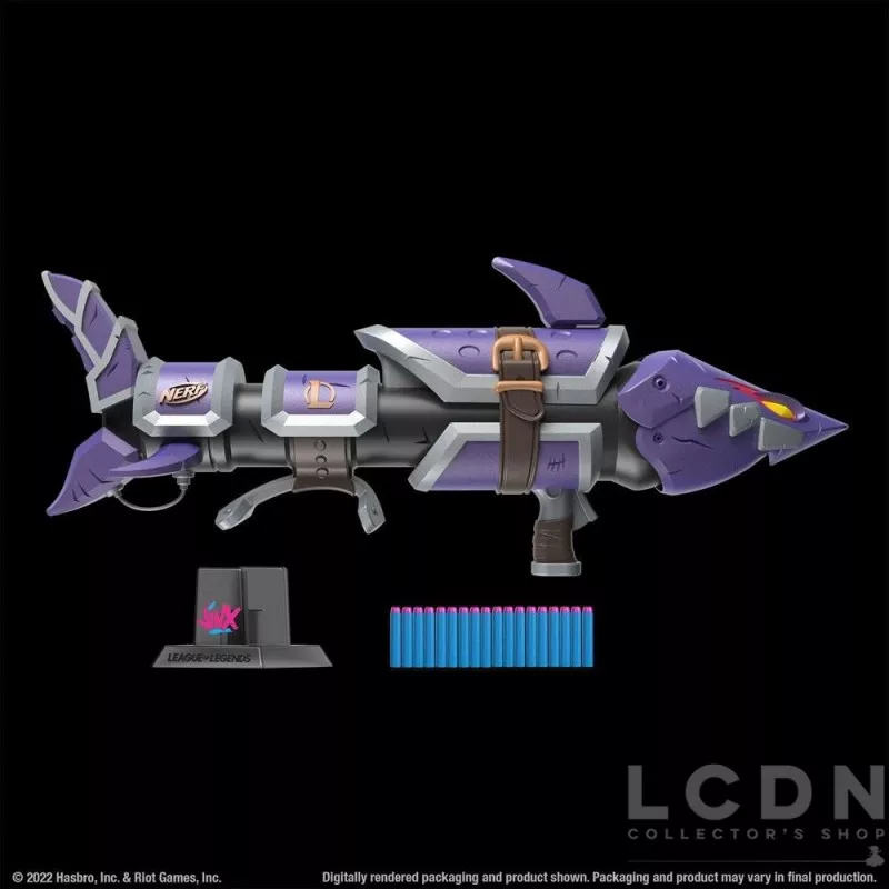 League of Legends NERF LMTD Jinx Fishbones Blaster 93cm