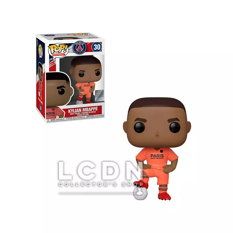Paris Saint-Germain POP! Football Kylian Mbappé Vinyl Figure 10cm n°30