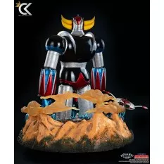 UFO Robot Grendizer Diorama Grendizer and Duke Fleed Statue 73cm by Cartoon Kingdom
