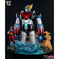 UFO Robot Grendizer Diorama Grendizer and Duke Fleed Statue 73cm by Cartoon Kingdom