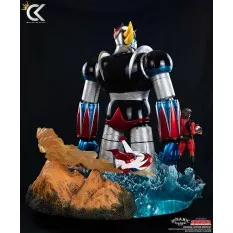 UFO Robot Grendizer Diorama Grendizer and Duke Fleed Statue 73cm by Cartoon Kingdom