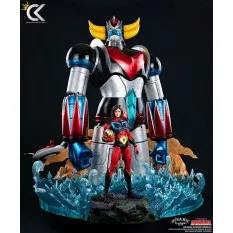 UFO Robot Grendizer Diorama Grendizer and Duke Fleed Statue 73cm by Cartoon Kingdom