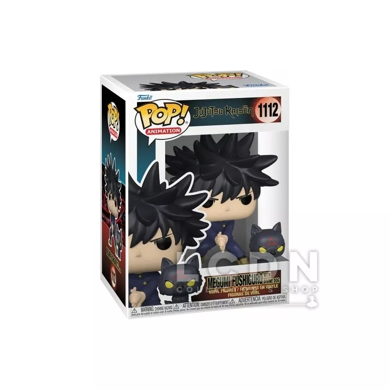 Jujutsu Kaisen POP &amp; Buddy! Animation Vinyl figurine Megumi Fushiguro avec Divine Dog 9 cm
