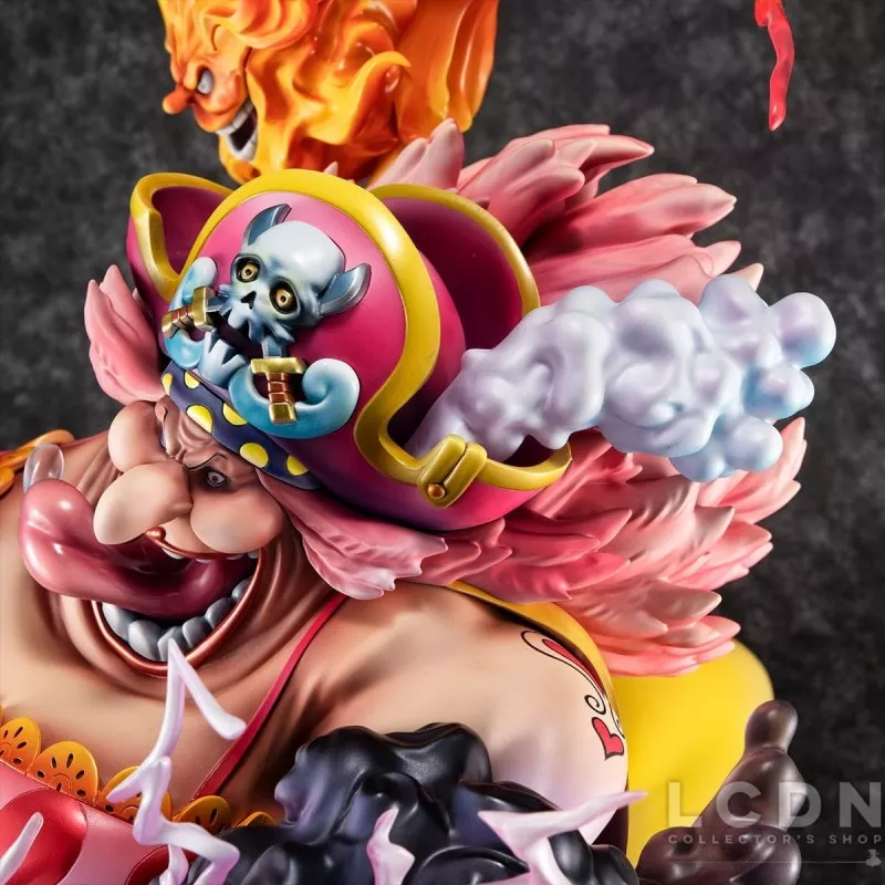 One Piece Figurine P.O.P Maximum Great Pirate Big Mom Charlotte Linlin Statue PVC 36cm