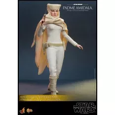 Hot Toys MMS678 Star Wars Episode II: L'Attaque des Clones Collectible Action Figurine 1/6 Padmé Amidala 27cm (Neuf)