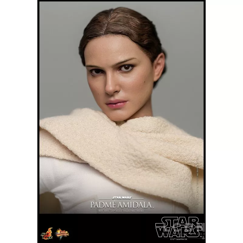 Hot Toys MMS678 Star Wars Episode II: L&#039;Attaque des Clones Collectible Action Figurine 1/6 Padmé Amidala 27cm (Neuf)