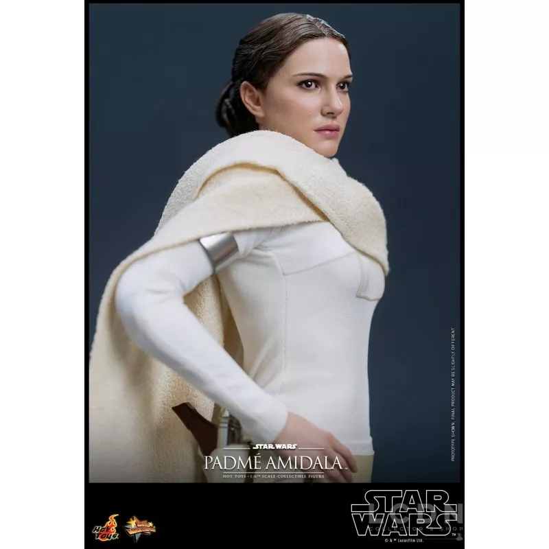Hot Toys MMS678 Star Wars Episode II: L&#039;Attaque des Clones Collectible Action Figurine 1/6 Padmé Amidala 27cm (Neuf)