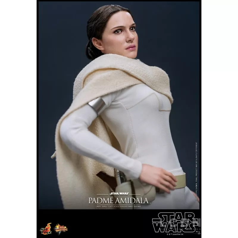 Hot Toys MMS678 Star Wars Episode II: L&#039;Attaque des Clones Collectible Action Figurine 1/6 Padmé Amidala 27cm (Neuf)
