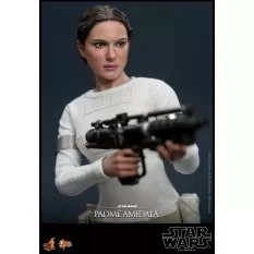 Hot Toys MMS678 Star Wars Episode II: L'Attaque des Clones Collectible Action Figurine 1/6 Padmé Amidala 27cm (Neuf)