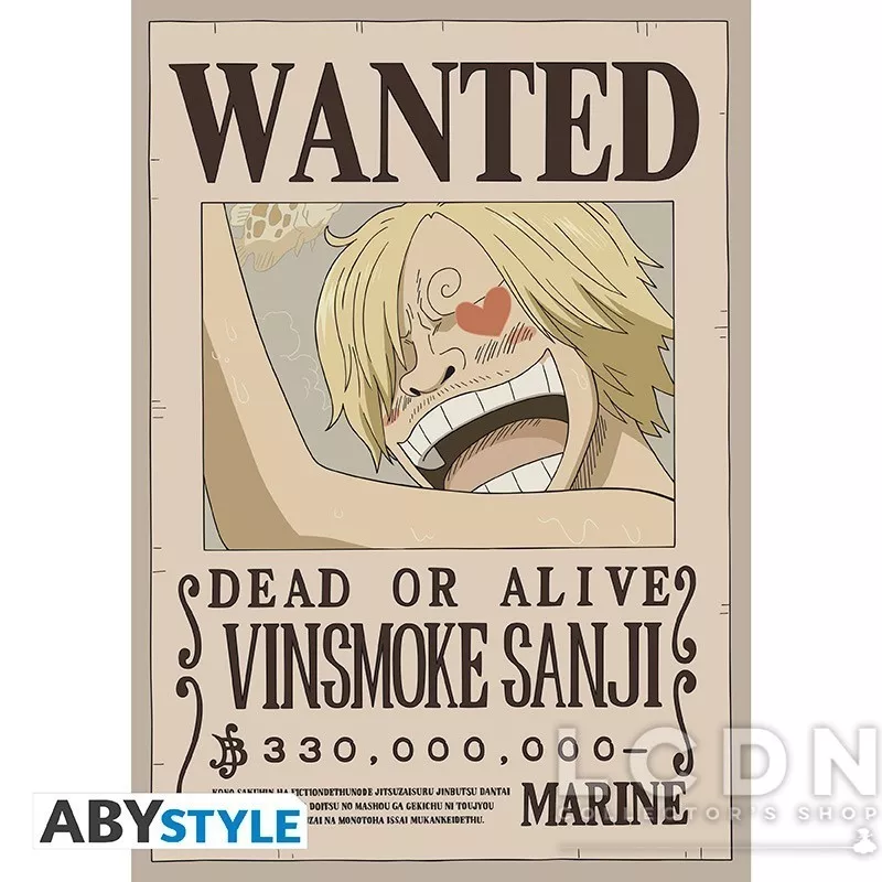 Lot de 5 Cartes postales One Piece - Set 3 : Chopp Wanted &Co - 14