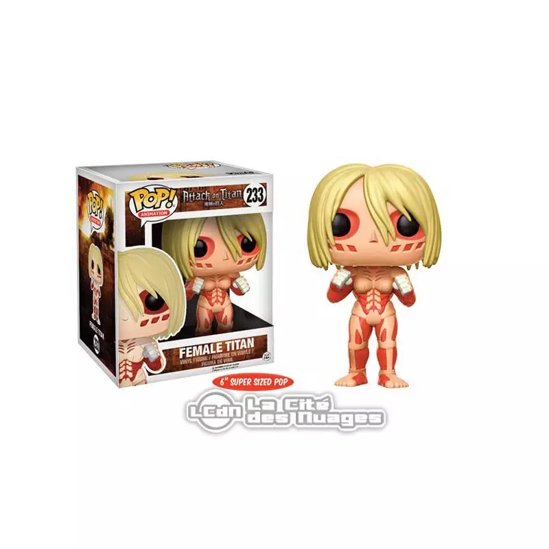 Attack on Titan Pop! Female Titan Big Size Vynil Figurine 15cm n°233