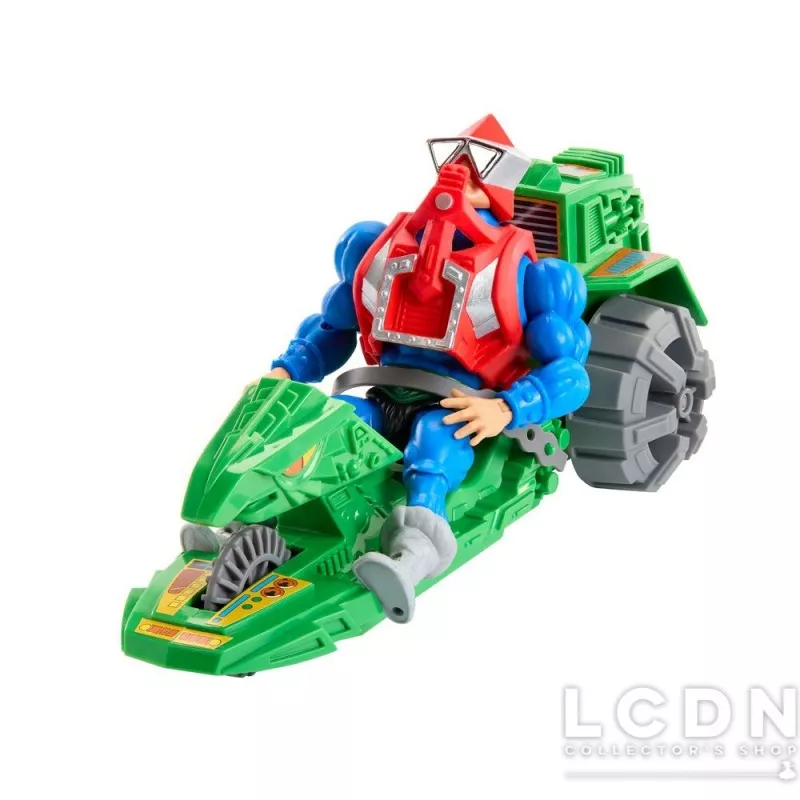 Masters of the Universe Origins Action Figure &amp; Vehicle Mekaneck &amp; Ground Ripper 14cm