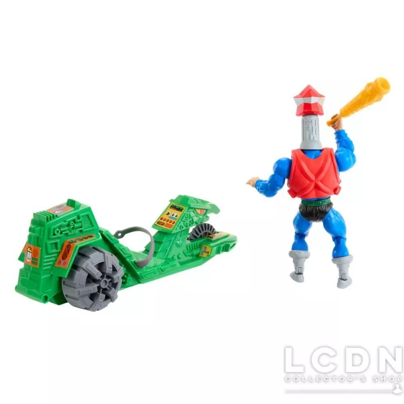 Masters of the Universe Origins Action Figure &amp; Vehicle Mekaneck &amp; Ground Ripper 14cm