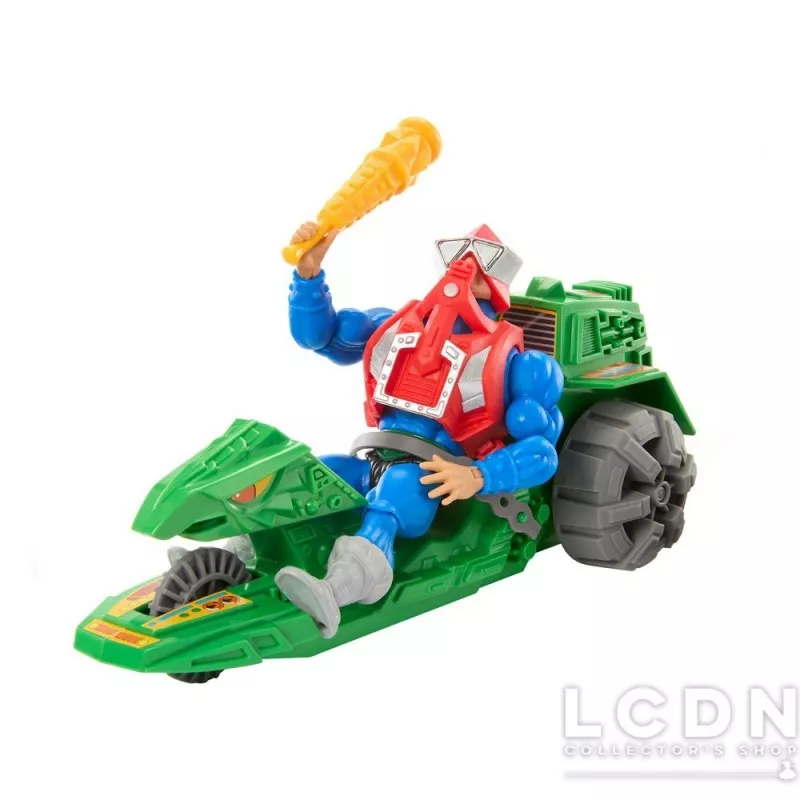 Masters of the Universe Origins Action Figure &amp; Vehicle Mekaneck &amp; Ground Ripper 14cm
