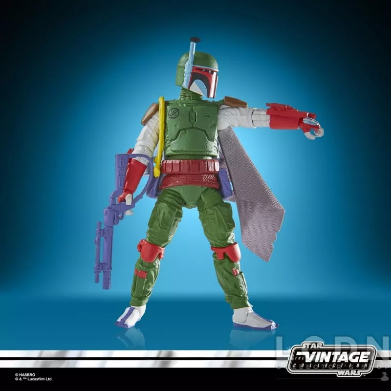 Star Wars Episode V The Empire Strikes Back Vintage Collection Action Figurine Boba Fett (Vintage Comic Art) 10cm