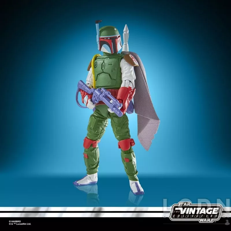 Star Wars Episode V The Empire Strikes Back Vintage Collection Action Figurine Boba Fett (Vintage Comic Art) 10cm