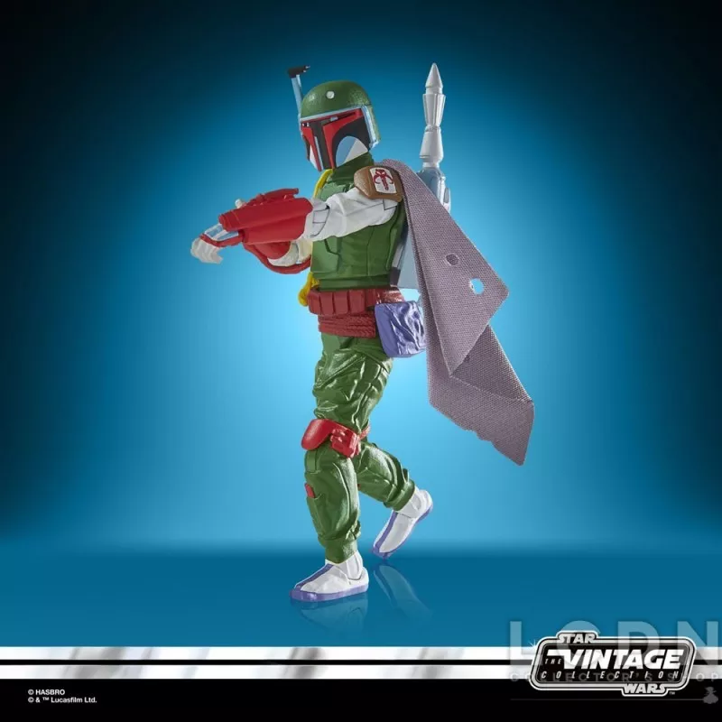 Star Wars Episode V The Empire Strikes Back Vintage Collection Action Figurine Boba Fett (Vintage Comic Art) 10cm