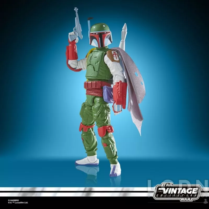 Star Wars Episode V The Empire Strikes Back Vintage Collection Action Figurine Boba Fett (Vintage Comic Art) 10cm