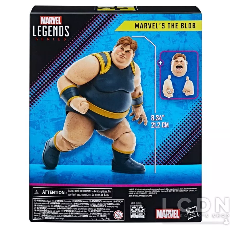 X-Men 60th Anniversary Marvel Legends Action Figurine Marvel&#039;s The Blob 21cm