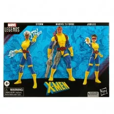 X-Men 60th Anniversary Marvel Legends Pack of 3 Action Figures Storm, Marvel's Forge, Jubilee 15cm