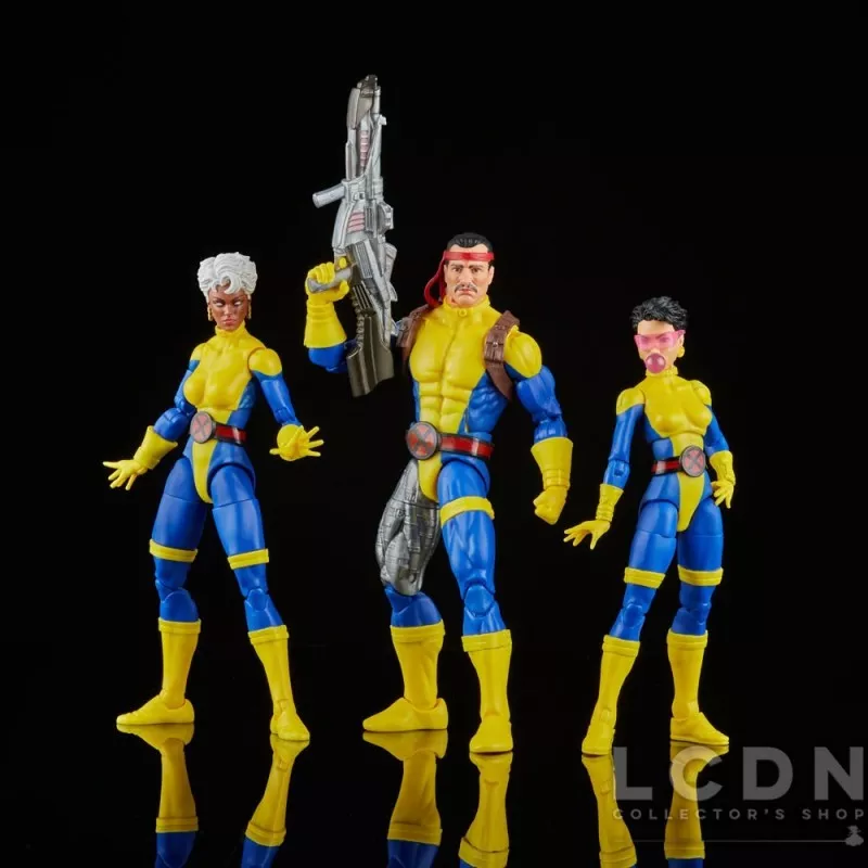 X-Men 60th Anniversary Marvel Legends Pack of 3 Action Figures Storm, Marvel&#039;s Forge, Jubilee 15cm