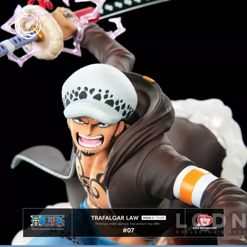 One Piece Statue 1/6 Trafalgar Law Ikigai by Tsume 43cm