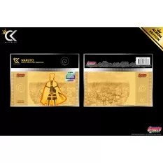 Golden Ticket Storage Binder + 1 Exclusive BORUTO Ticket