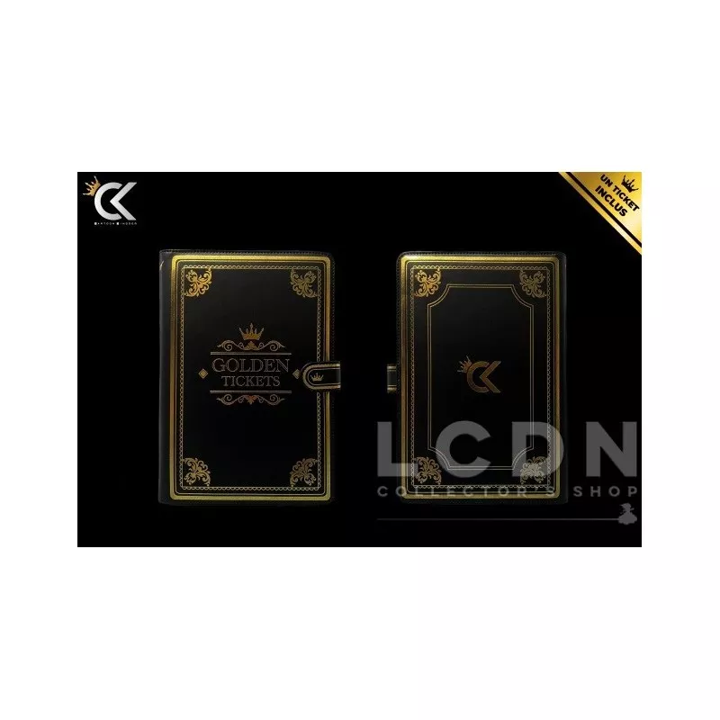 Golden Ticket Storage Binder + 1 Exclusive BORUTO Ticket