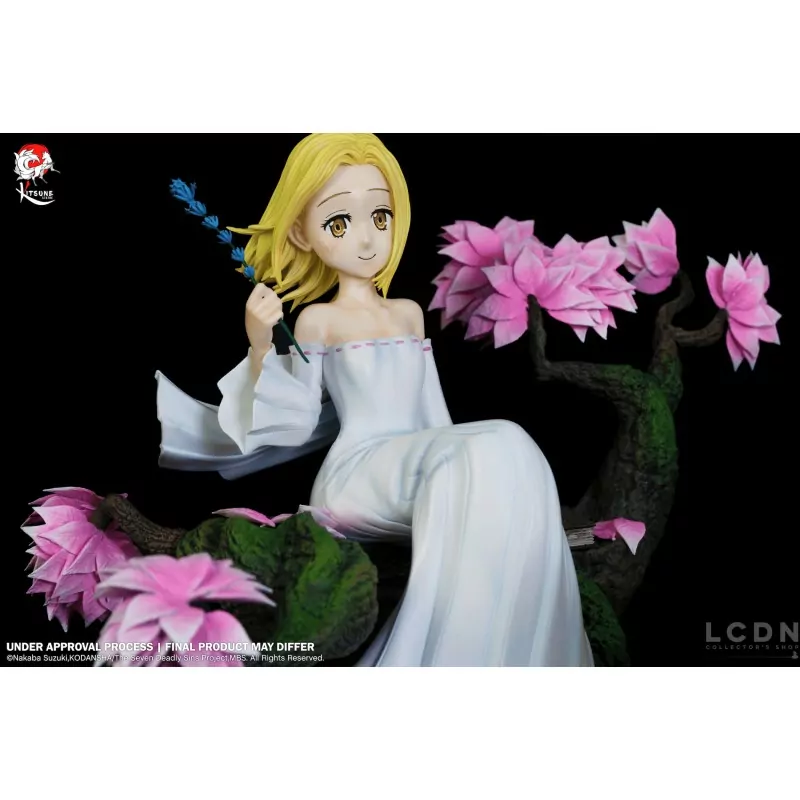 The Seven Deadly Sins Statue 1/6 Ban &amp; Elaine By Kitsune 48cm
