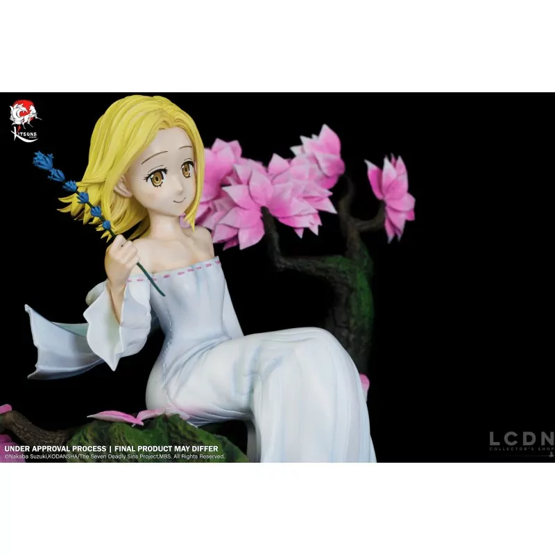 The Seven Deadly Sins Statue 1/6 Ban &amp; Elaine By Kitsune 48cm