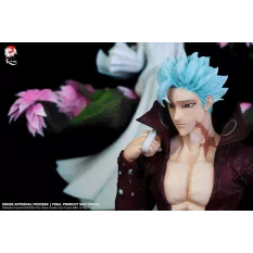The Seven Deadly Sins Statue 1/6 Ban & Elaine By Kitsune 48cm