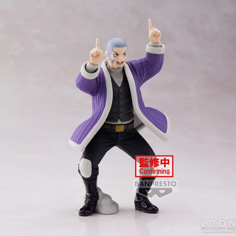 Golden Kamuy Figure Yoshitake Shiraishi 15cm