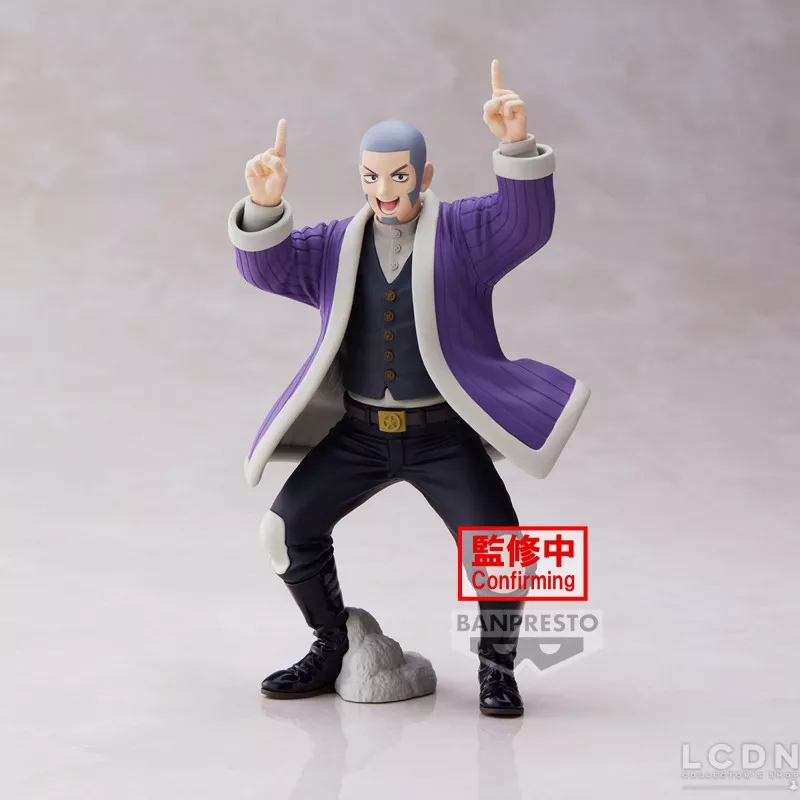 Golden Kamuy Figure Yoshitake Shiraishi 15cm