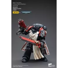 Warhammer 40k Action Figure 1/18 Black Templars Primaris Sword Brethren Harmund 12cm